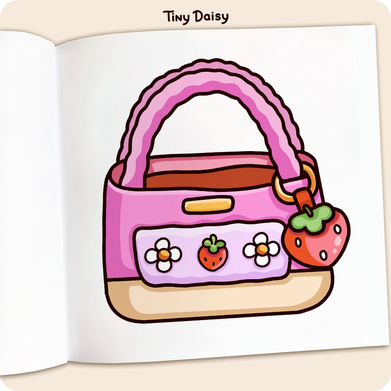Cozy Girl Time Coloring Book - Image 3