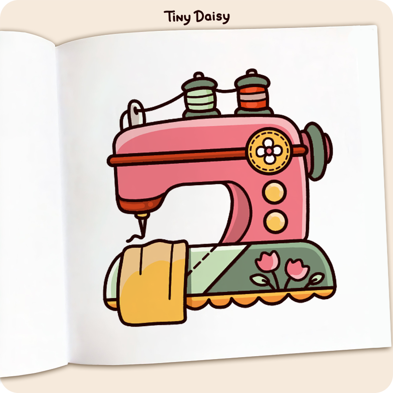 Cozy Girl Time Coloring Book - Image 5