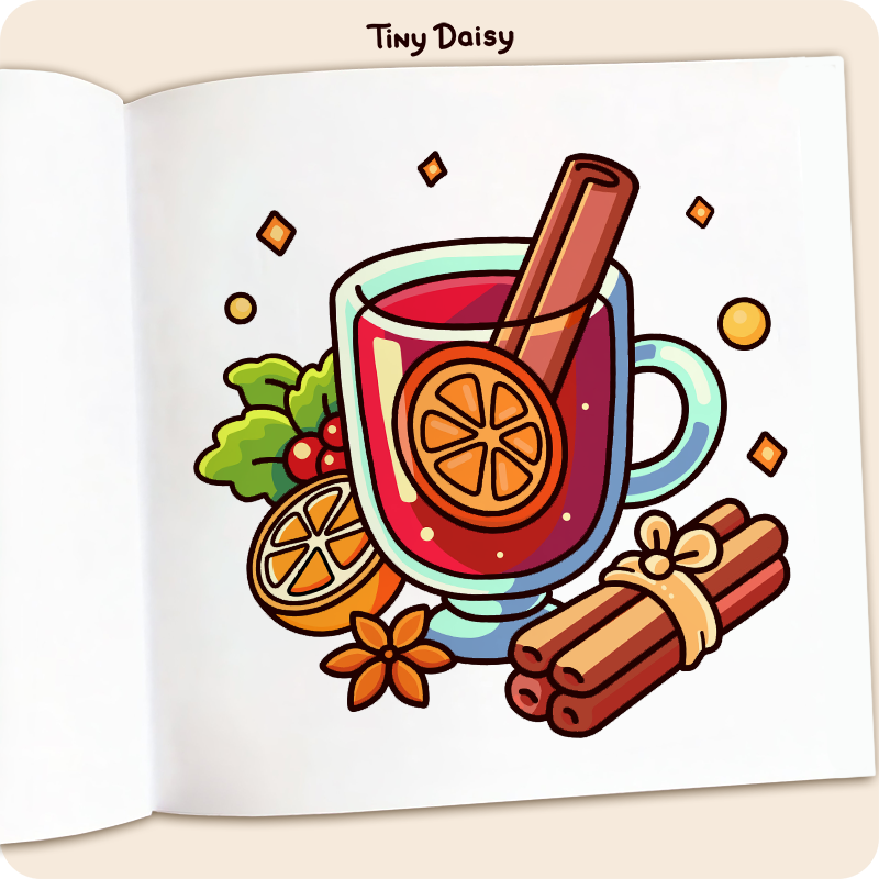 Cozy Girl Time Coloring Book - Image 6