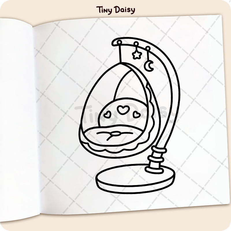 Cozy Girl Time Coloring Book - Image 7