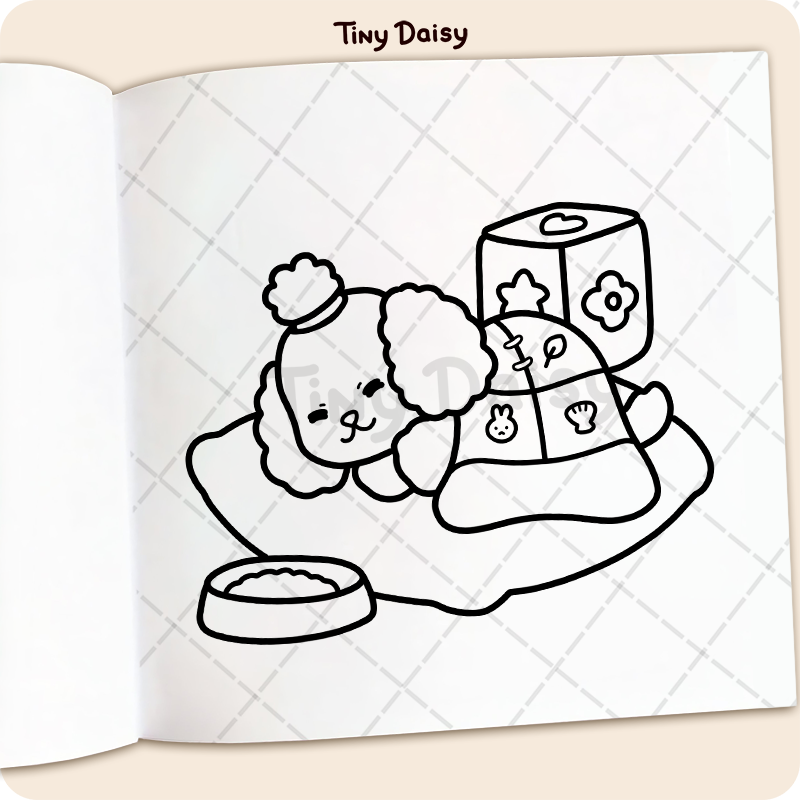 Cozy Girl Time Coloring Book - Image 10
