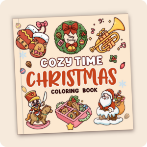 Cozy Time Christmas Coloring Book
