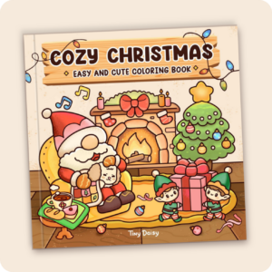 Alternative view of Cozy Time Christmas Coloring Book