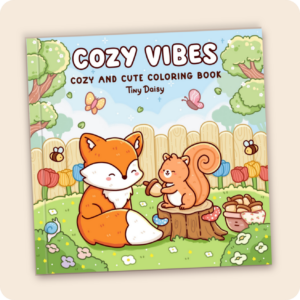 Cozy Vibes Coloring Book