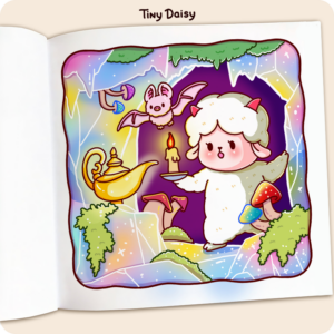 Alternative view of Fluffy Days Coloring Book