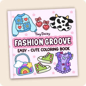 Fashion Groove Coloring Book