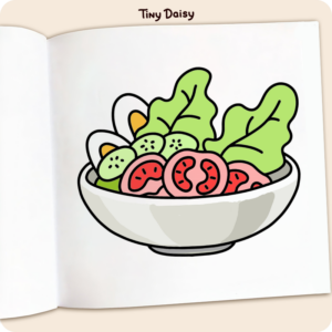 Alternative view of Food, Drinks & Treats Coloring Book