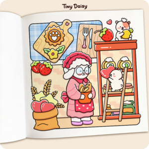 Alternative view of Fuzzy Eras Coloring Book