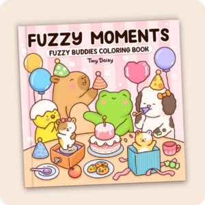 Alternative view of My Fuzzy Buddies Coloring Book