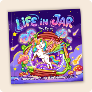Life in Jar Coloring Book