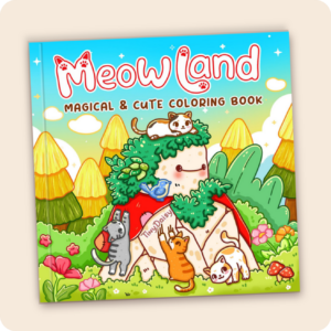 Alternative view of Cat World Coloring Book
