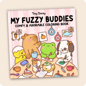 My Fuzzy Buddies Coloring Book