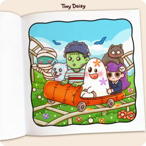 Alternative view of Spooky Boo Coloring Book