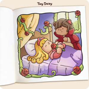 Alternative view of Sweet Moments Coloring Book