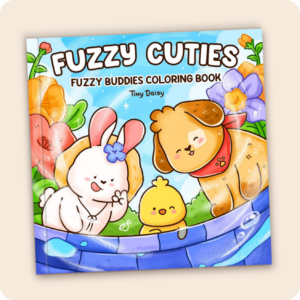 Alternative view of Tiny Buddies Coloring Book