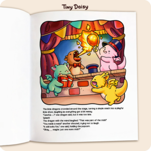 Alternative view of Tiny Tales Coloring Book (Daylight Cover 8.5 x 11 inches)