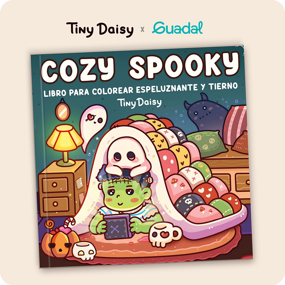 Cozy Spooky Coloring Book