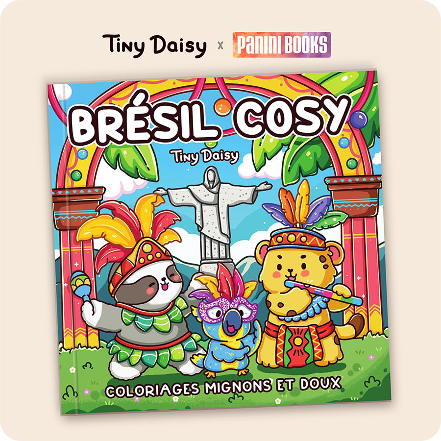 Cozy Brazil Coloring Book