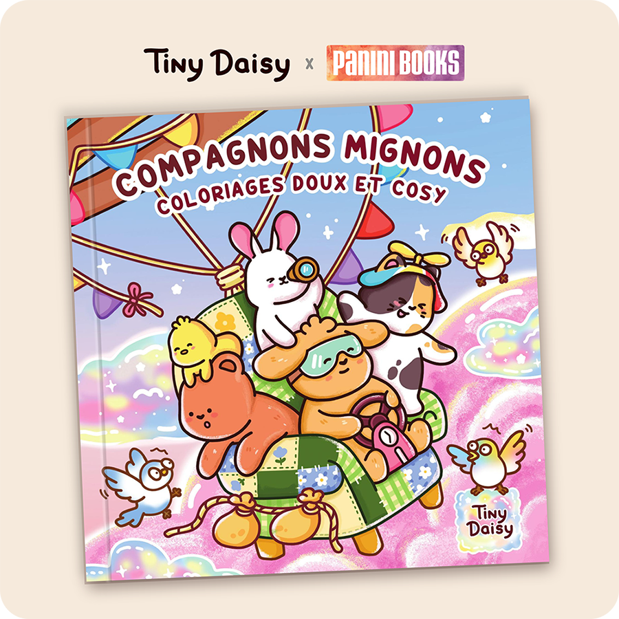 Tiny Buddies Coloring Book