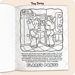 Alternative view of Cozy 1970s Coloring Book (8.5 x 11 Inch)