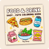 Food & Drinks Coloring Book