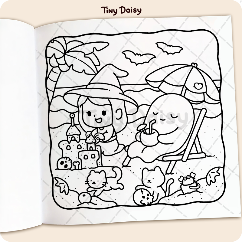 Summerween Coloring Book - Image 4