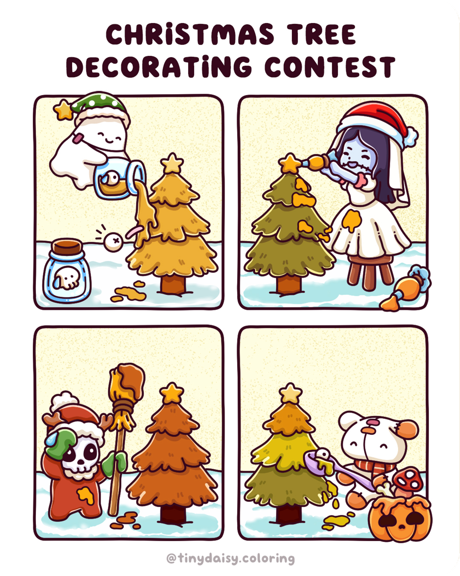 Christmas Tree Decorating Contest