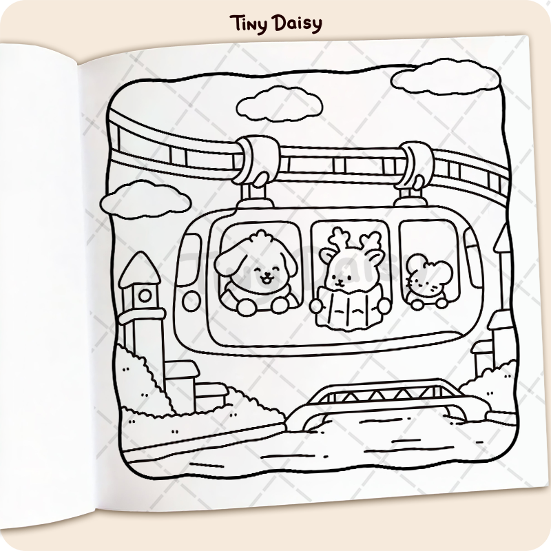 Fuzzy Germany Coloring Book - Image 6