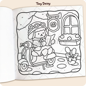 Alternative view of Fuzzy Germany Coloring Book