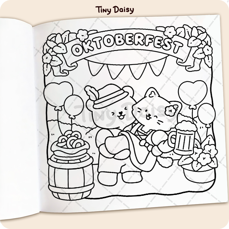 Fuzzy Germany Coloring Book - Image 5