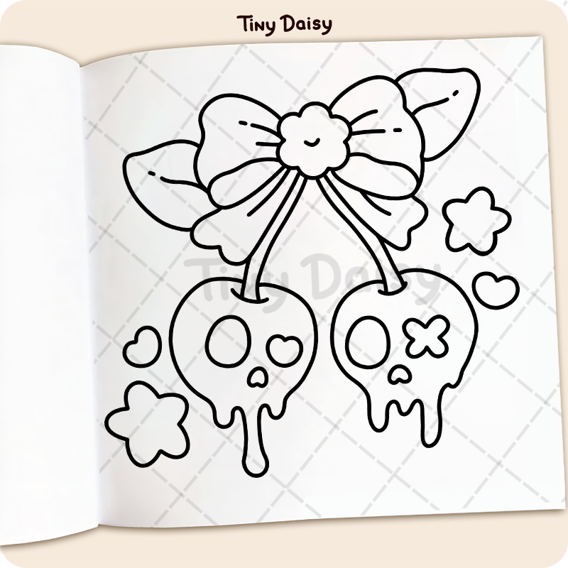 Spooky Foods & Drinks Coloring Book - Image 6