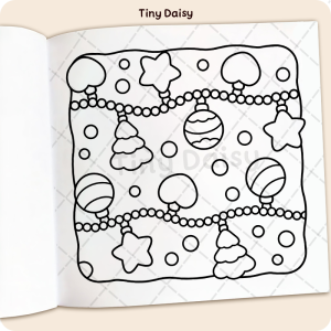 Alternative view of Christmas Patterns Coloring Book
