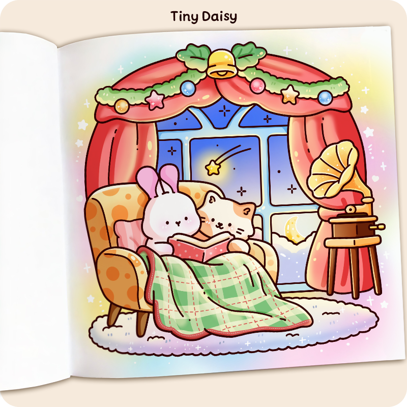 Fuzzy Advent Coloring Book - Image 7