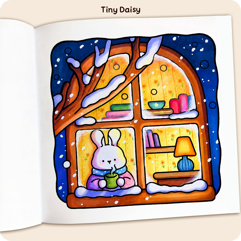 Fuzzy Advent Coloring Book - Image 9