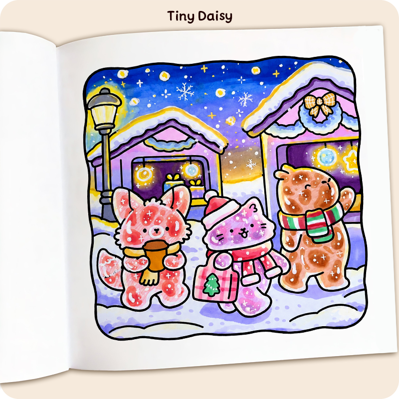 Fuzzy Advent Coloring Book - Image 8
